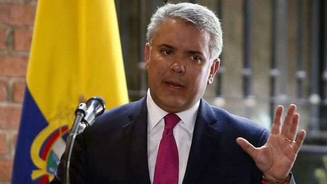 El presidente colombiano Iván Duque.