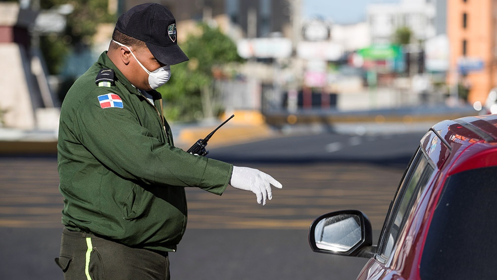 Toque de queda en República Dominicana.