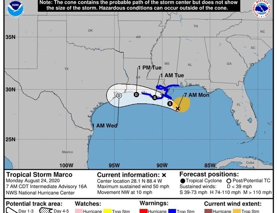 Tormenta tropical Marco