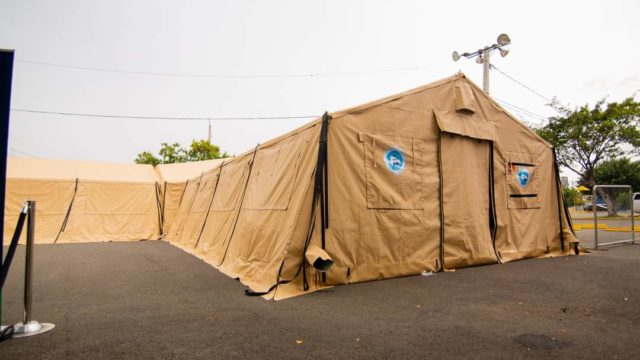 Estados Unidos dona 2 hospitales móviles a República Dominicana.