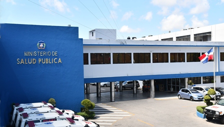 Fachada del Ministerio de Salud Pública