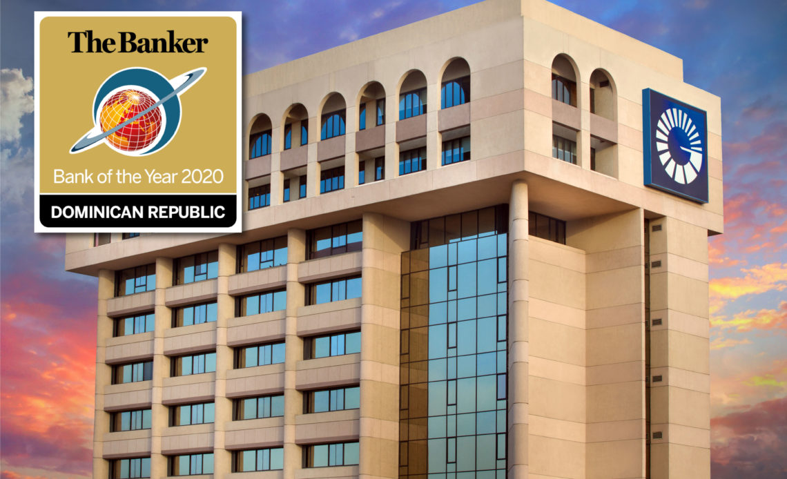 The Banker premia al Banco Popular Dominicano. Diciembre 2020.