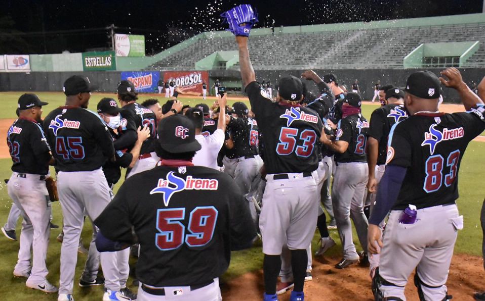 Gigantes del Cibao mientras iban a la final