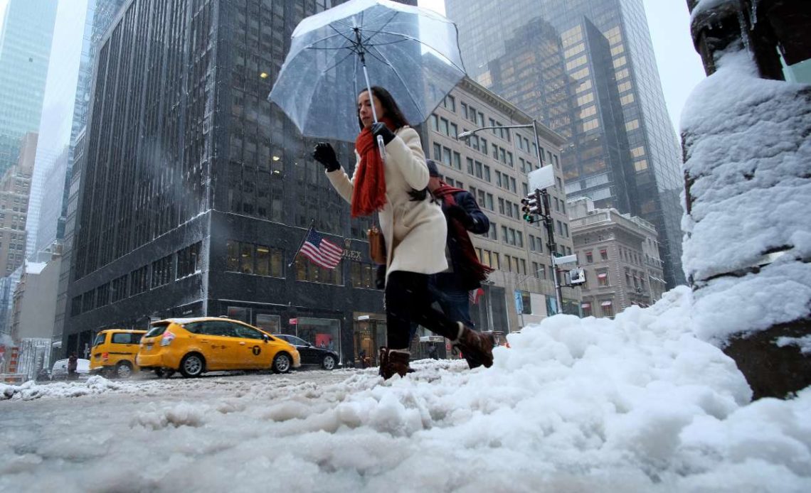 Nieve en Nueva York