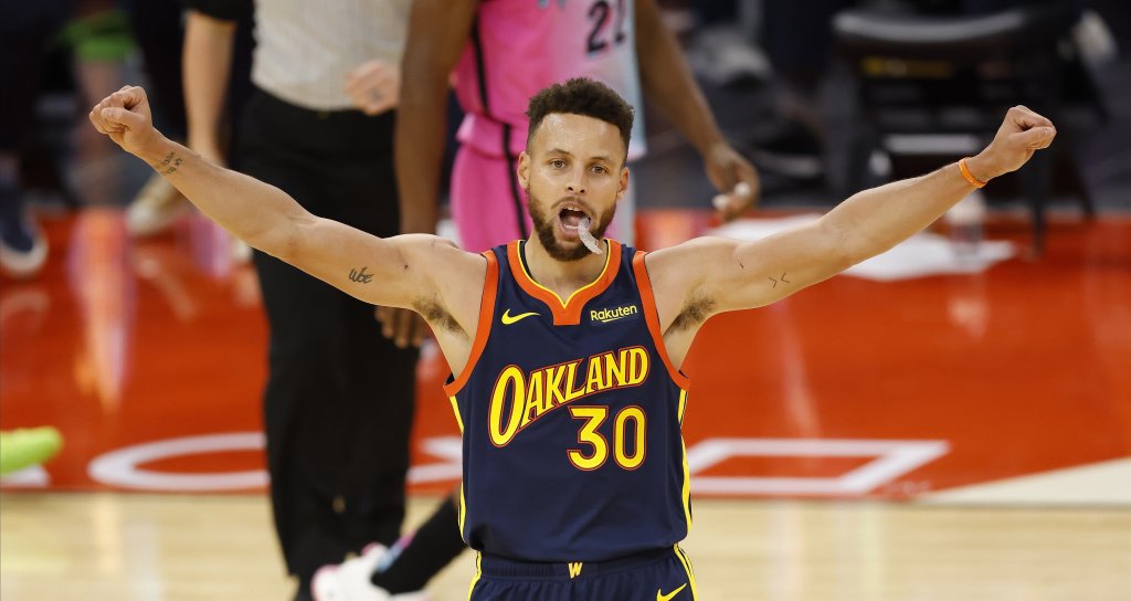 Stephen Curry, jugador de los Warriors