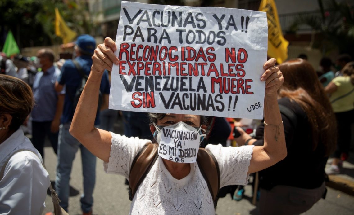 Protesta en Venezuela