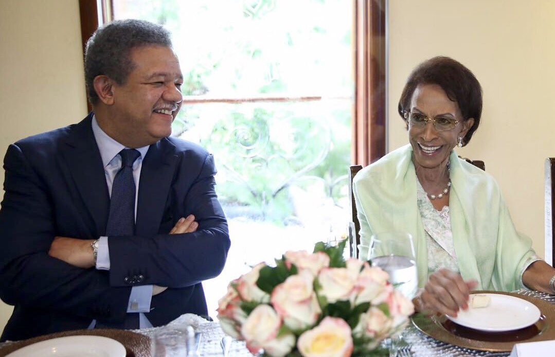 Yolanda Reyna y Leonel Fernández