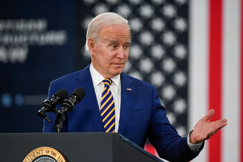 Biden no cree que la covid, tal y como es ahora, vaya a quedarse para siempre