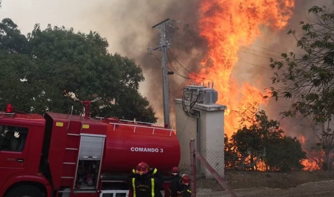 Incendios forestales causan apagón en mitad de Cuba