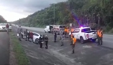 Asesinan a tiros a un hombre se desplazaba por la Autopista Duarte, tramo El Pino