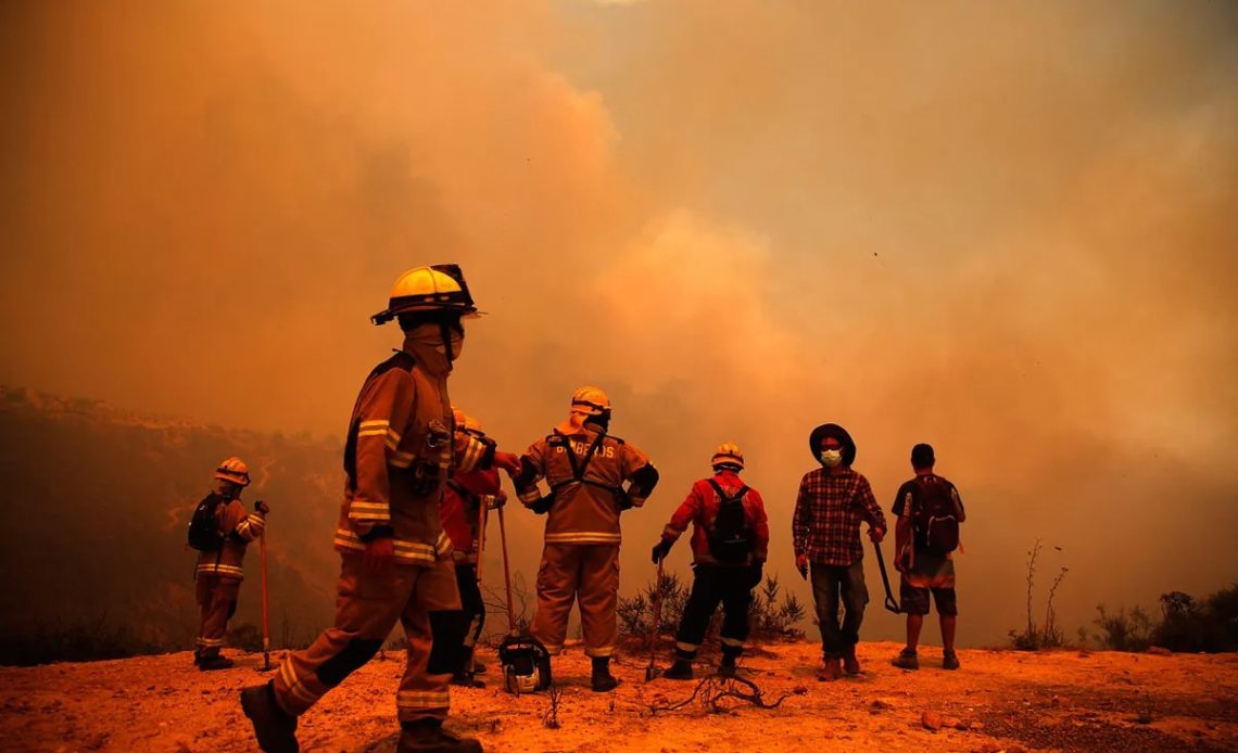 Incendios en Chile