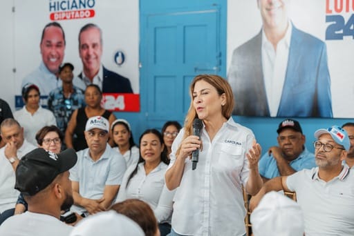 Carolina Mejía encabeza extensa agenda con dirigencia del PRM en Hermanas Mirabal