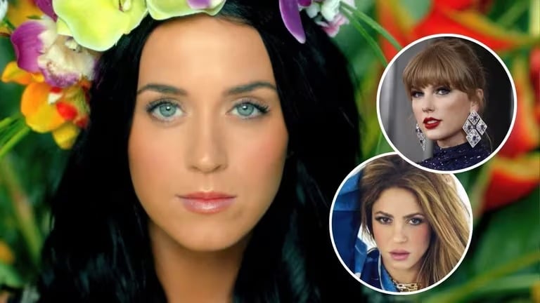 Katy Perry y su impresionante récord en YouTube que supera a Taylor Swift y Shakira