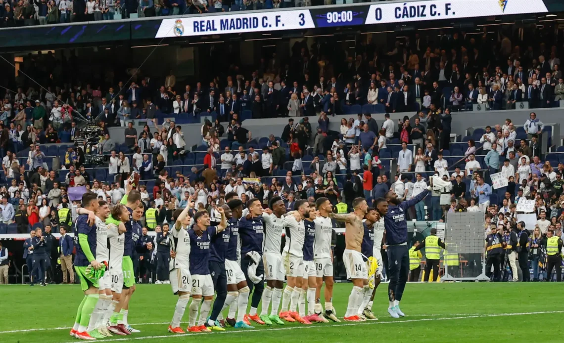 El Real Madrid gana su trigésimo sexta Liga
