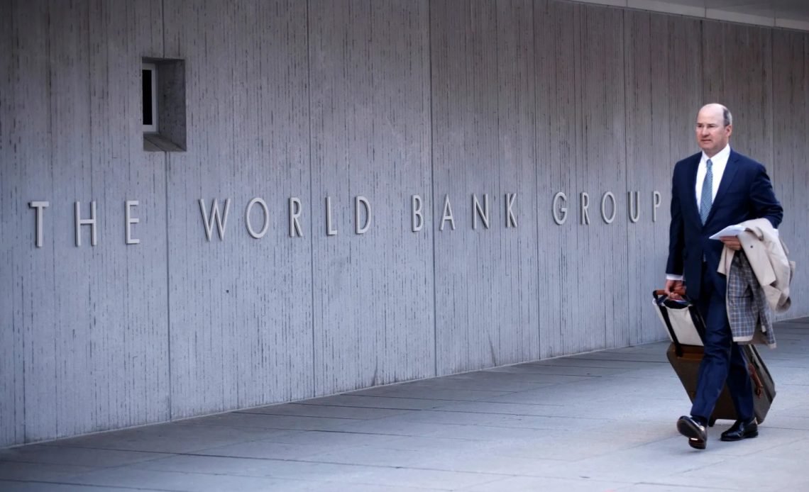 Fachada del Banco Mundial