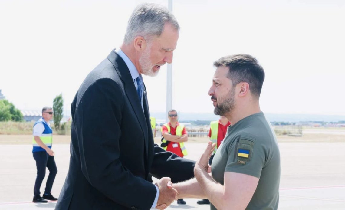 Zelenski y Rey Felipe VI