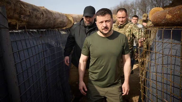 Zelensky afirmó que se están librando intensas batallas en la región ucraniana de Kharkiv
