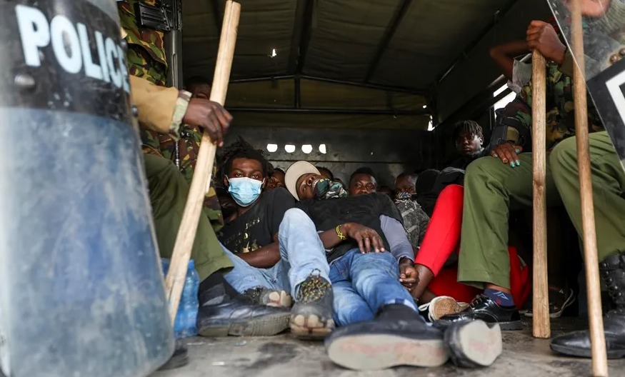 Más de 270 kenianos fueron detenidos durante protestas antigubernamentales