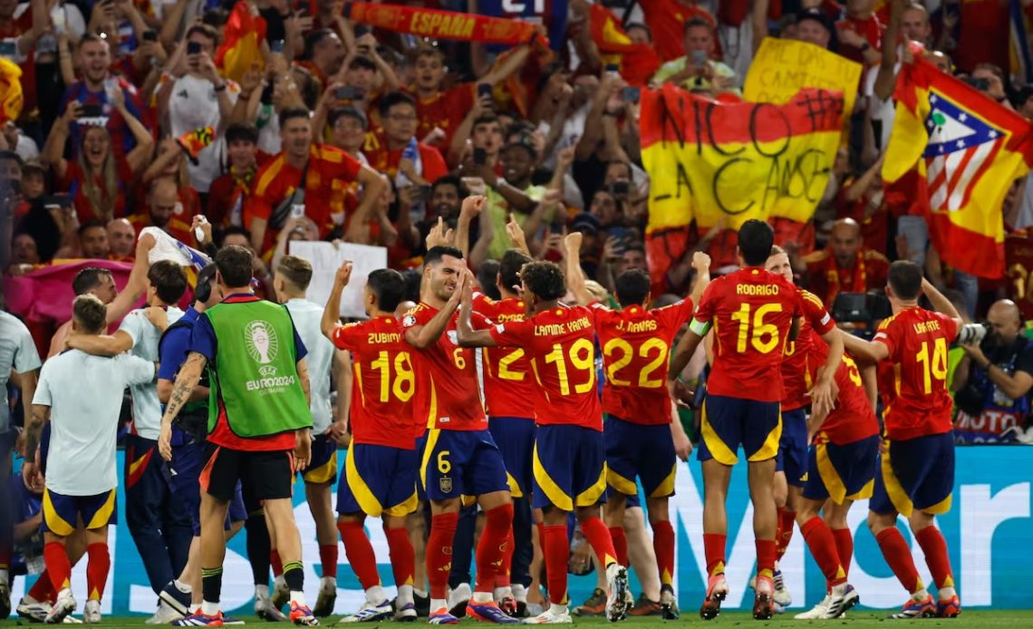 España vence a Francia en la Eurocopa