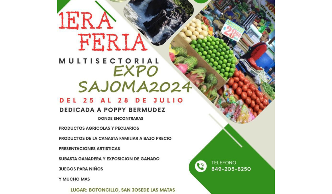 Expo Sajoma 2024 flyer
