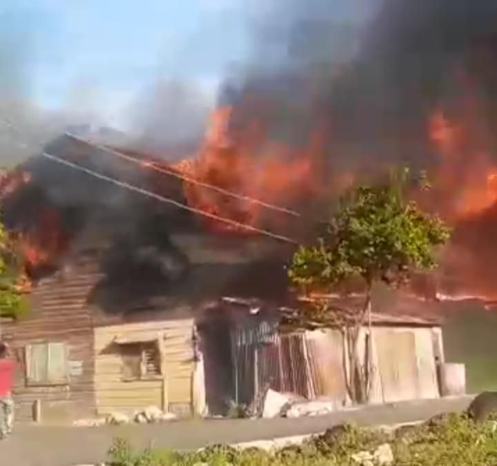 Incendio en Montecristi