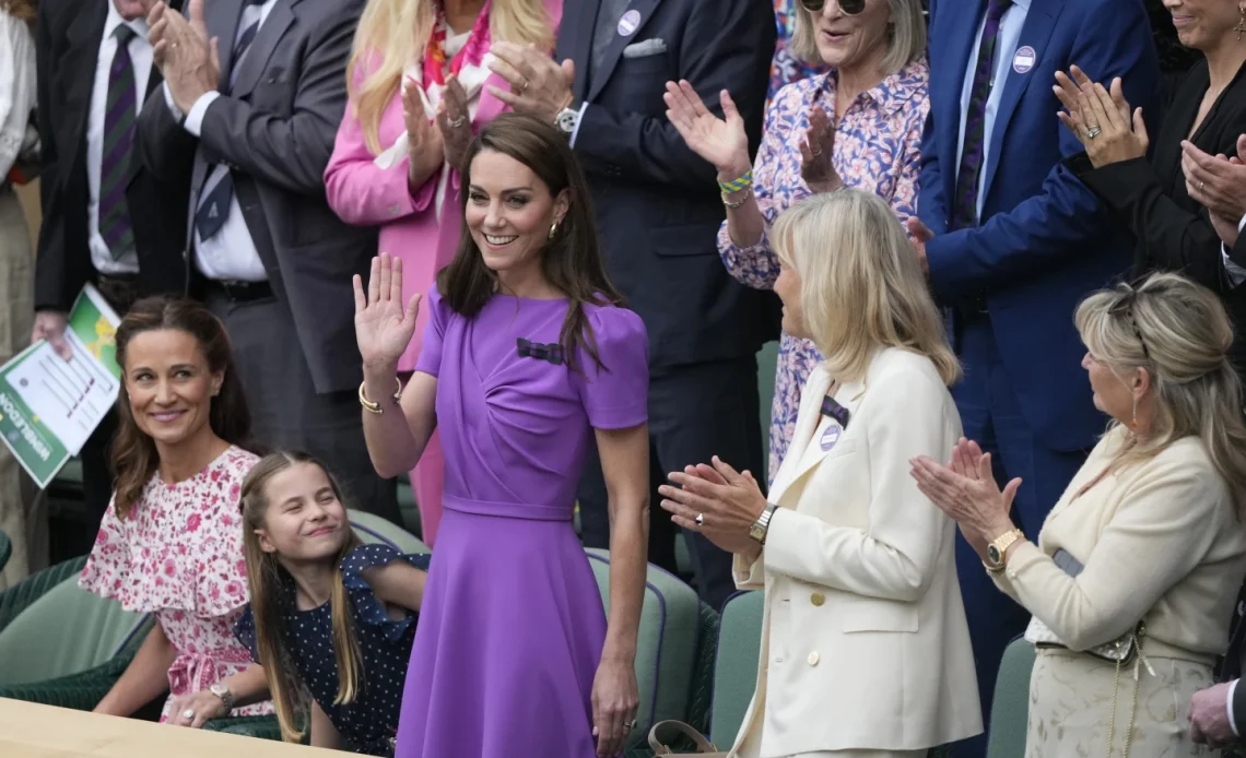 Kate, Princesa de Gales, está en Wimbledon en una rara aparición pública desde que reveló que tiene cáncer