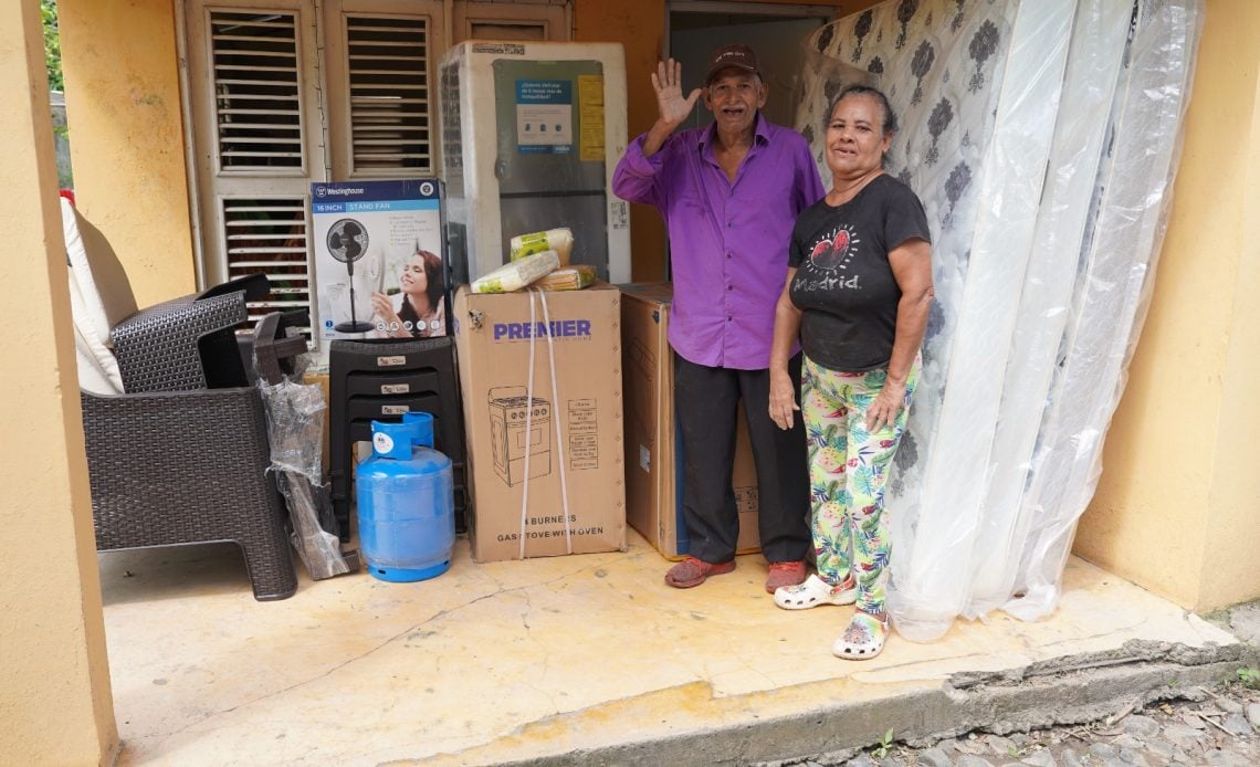 Yadira Henríquez dispone asistencia inmediata a familias afectadas por Ventarrón en Salcedo
