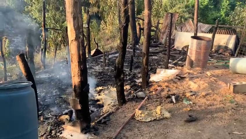 Incendio en Dajabón