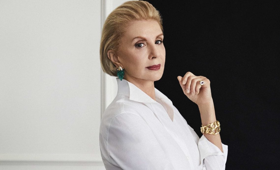 Carolina Herrera, diseñadora venezolana./