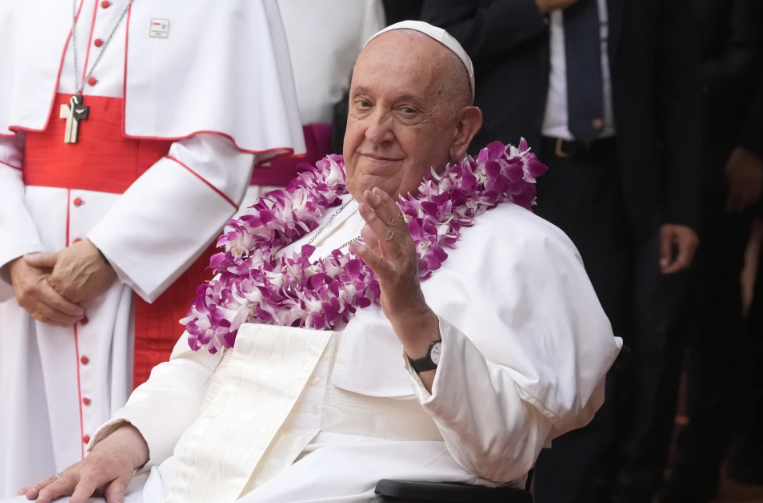 El papa finalizó su gira asiática./