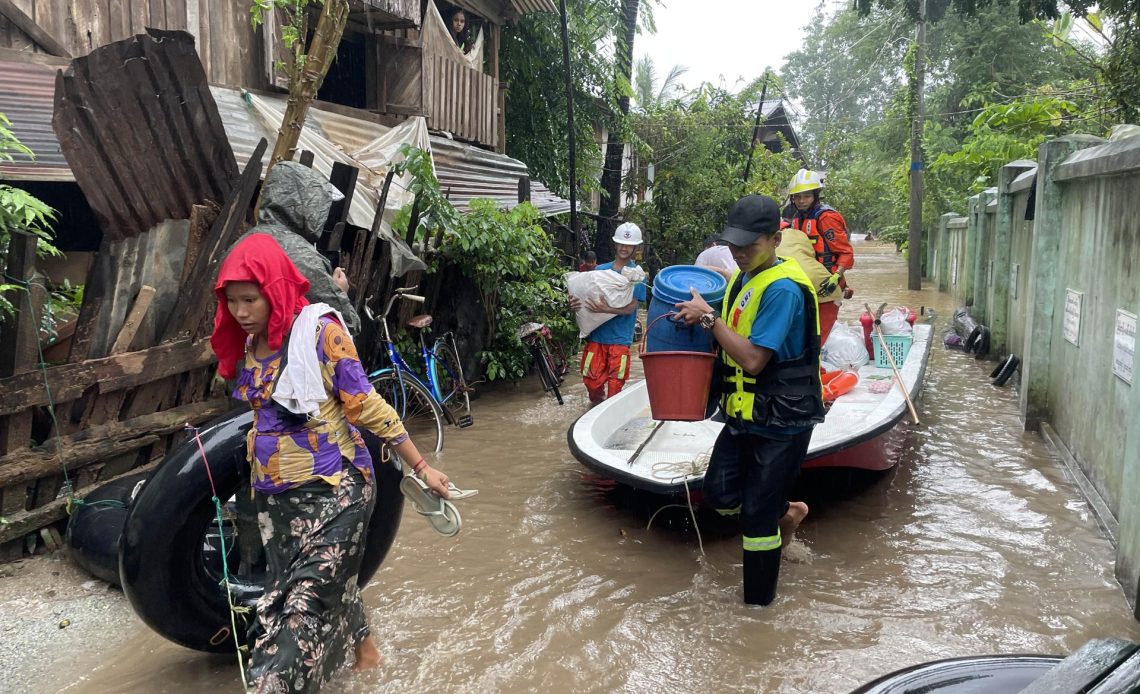 Al menos 37 muertos y miles de afectados debido a las graves inundaciones en Birmania