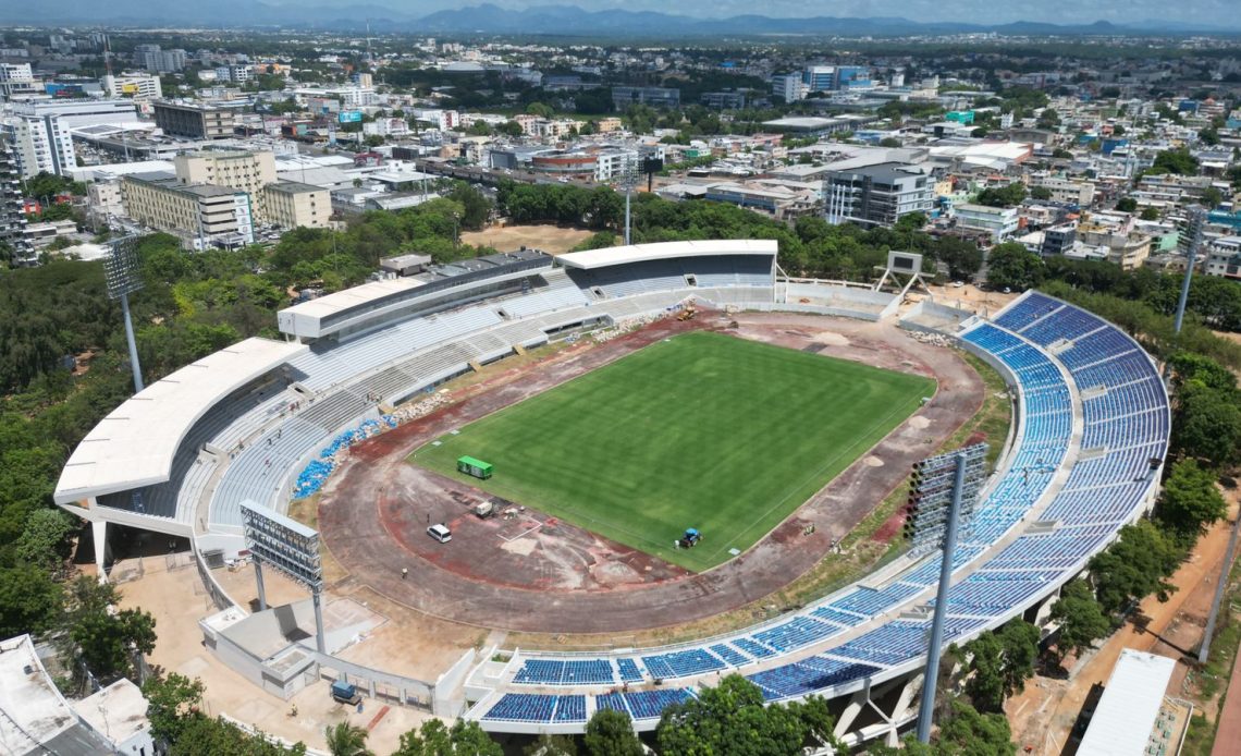 MIVED avanza en trabajos de remodelación en el Estadio Olímpico