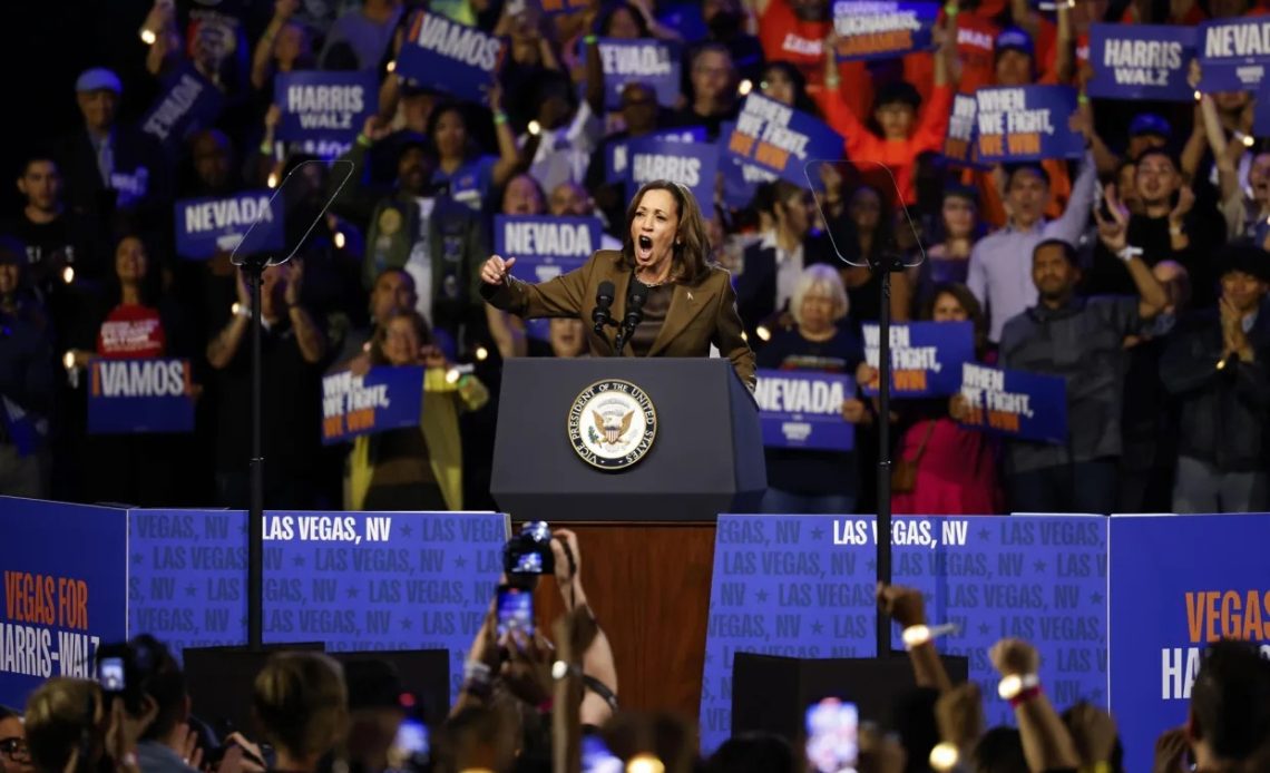 Kamala Harris en encuentro con hispanos