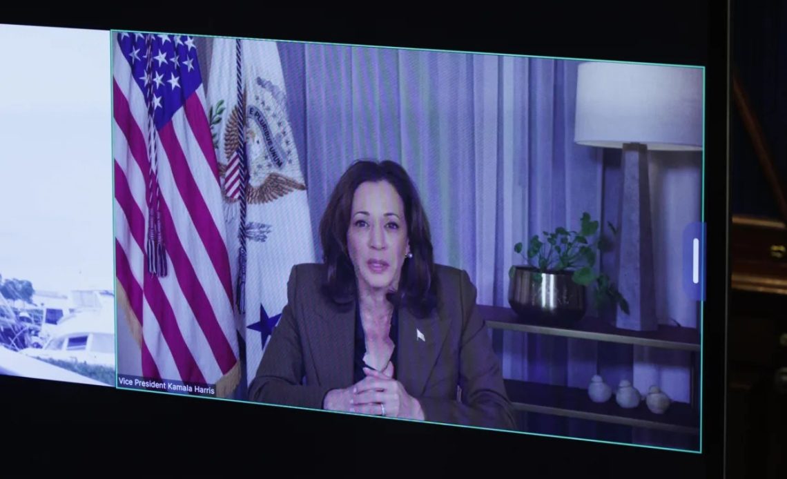 Kamala Harris entrevista