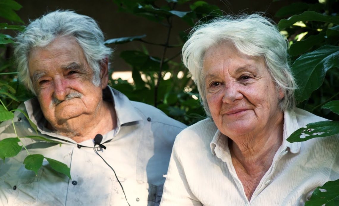 Pepe Mujica y su esposa